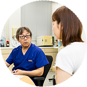 FEATURE 03 プライバシーに配慮した検査環境だから女性でも安心